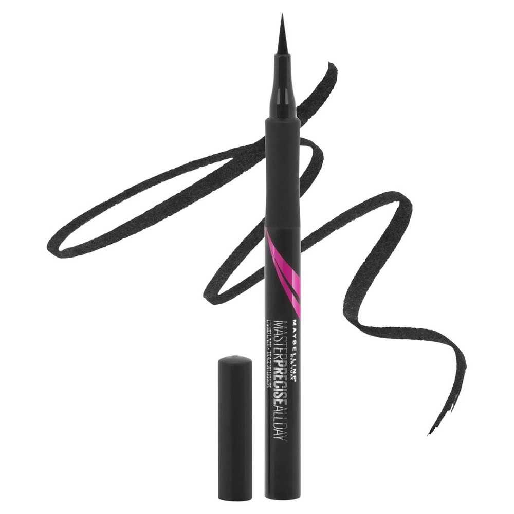 Maybelline Master Precise All Day Liquid Eyeliner 110 Black 0.034 Fl Oz